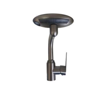 Imagem de Torneira Mesa Bancada Pia Giratória Bica Cascata Chuveiro - DS