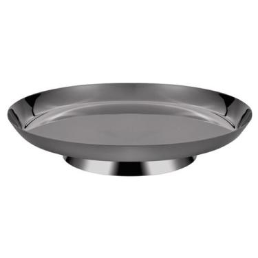 Imagem de Bandeja Redonda Média Stacks Grafite - St James