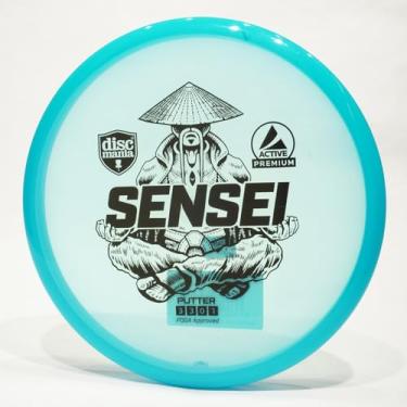 Imagem de Discmania Disco de golfe Active Sensei (Premium) Putter & Approach, peso/cor [carimbo e cor exata podem variar] Azul 175-176 gramas