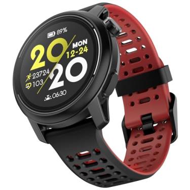 Imagem de ISABAKE Pulseira de relógio de liberação rápida de 22 mm compatível com Coros Pace 3/Apex 2 Pro/Apex Pro/Apex de 46 mm, pulseiras de silicone femininas e masculinas compatíveis com smartwatch COROS