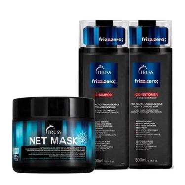 Imagem de Kit Truss Frizz Zero - Shampoo 300ml + Condicionador 300ml + Net Mask 