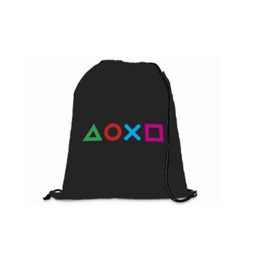 Imagem de Mochila Saco Personalizada Esporte Botões Playstation - Deluzz