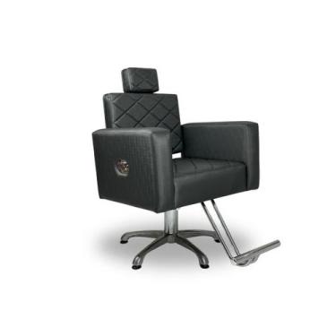 Imagem de Poltrona/Cadeira EVIDENCE Hidráulica Reclinável para Salão - RGV Móvei