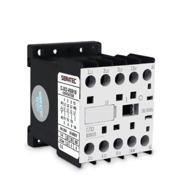 Imagem de Mini Contator Tripolar CJX2-K Com 1NA - Com Bobina de Alimentação - SI
