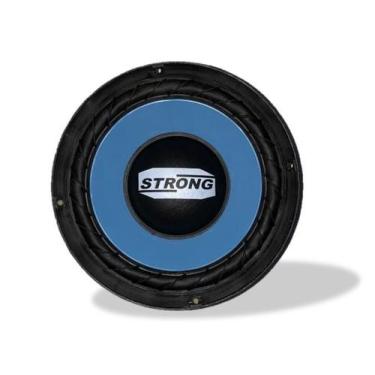 Imagem de Alto Falante  Subwoofer 8 Polegadas 200 Watts RMs Azul Strong, 8 Ohms