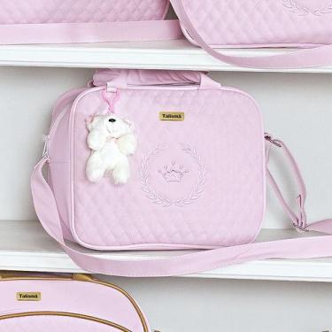 Imagem de Bolsa Maternidade Puppi Coroa Rosa P - Talismã