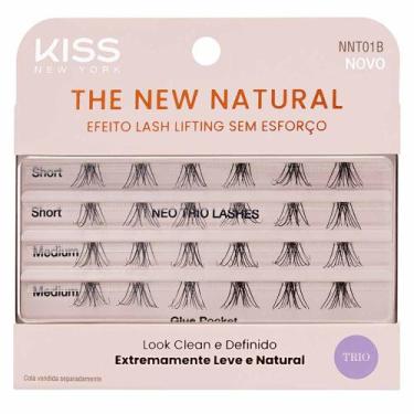Imagem de Cílios Postiços Kiss New York The New Natural Trio 01 - Kiss NY, 24Un