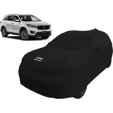 Imagem de Capa De Tecido Carro Kia Sorento - Mz, Preta