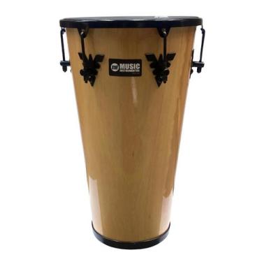 Imagem de Timba samba pagode percussão phx 50x11 madeira verniz, Natural - Pele 