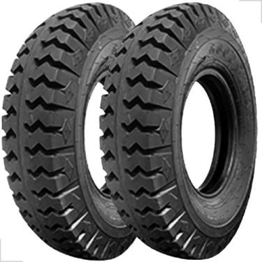 Imagem de Kit 2 Pneu Goodyear Aro 20 Conquistador Tração Truck 10.00-20 16 Lonas