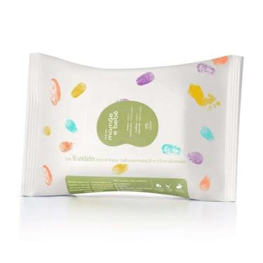 Imagem de Kit natura mamãe e bebê lenços umedecidos 10pct c/ 16 un