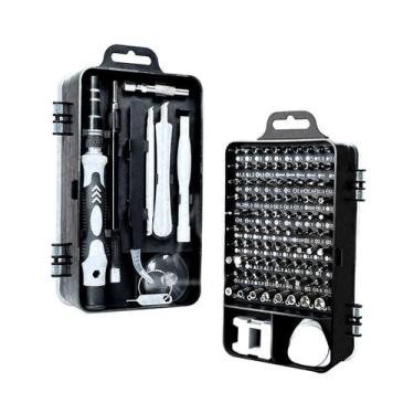Imagem de Kit Ferramentas Profissional MultiUso Troca de Tela 115 em 1 - BELLATO