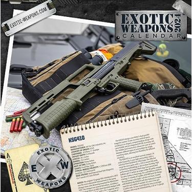Imagem de EXOTIC WEAPONS EX W Calendário de Armas Exóticas 2024 - Colecionáveis Do Ano Anterior