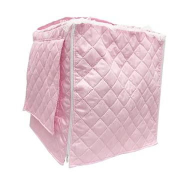 Imagem de ＡＷＨＡＯ Capa para gaiola de pássaros, capa para gaiola de pássaros, tecido de sombreamento, capa blackout, à prova de vento para gaiolas quadradas de araras,