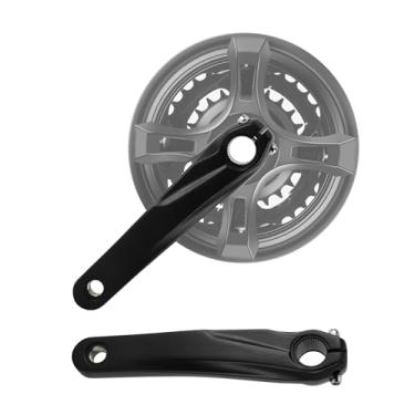 Imagem de Yosoo Health Gear Braço de manivela de bicicleta de 170 mm, braço de manivela esquerdo de liga de alumínio para bicicleta BMX, compatível com pedivela 590 610 SLX XT XTR