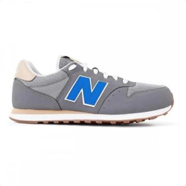 Imagem de Tenis New Balance 500 V2 Gm500kb2 Masculino, Grafite, 40