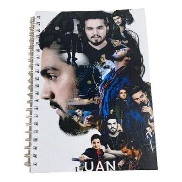 Imagem de Caderno Artista Luan Santana Wire-o Capa Dura Universitário De Fã 1Mt 