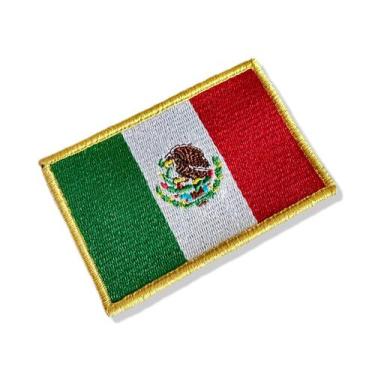 Imagem de BP0050-021 México Patch Bordado 10,2x6,8cm - BR44