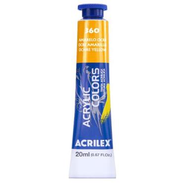 Imagem de Tinta Acrylic Colors Acrilex 20ml 360 Amarelo Ocre, 360 - AMARELO OCRE