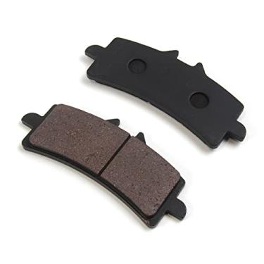 Imagem de 1 par de pastilhas de freio dianteiras compatíveis com Kawasaki Ninja ZX1000 2015-2016, Ninja ZX10R ZX-10R 2016, ZZR1400 Performance Sport 2016, peças de acessórios de reposição para motocicletas