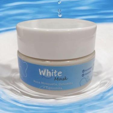 Imagem de Máscara Facial White Mask Skin Care Completo Rosa Mosqueta e Dolomita 