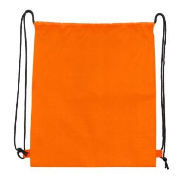 Imagem de Kit 10 Mochila Tipo Saco Sacochila Poliéster  Lisa S/gravar - JRMarket