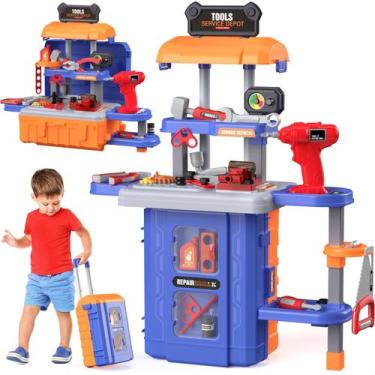 Imagem de Conjunto de Bancada de Ferramentas FunMission Kids 3 em 1 - Para Crian