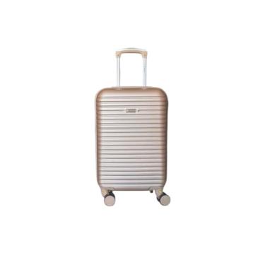 Imagem de Mala de Bordo 10KG ABS Padrão Anac Giratória Viagem Califórnia (Dourada)