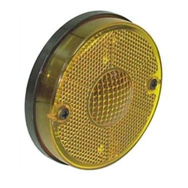 Imagem de Lanterna Lateral Led Bivolt Amarelo compativel ran don Lente Gf057  Me