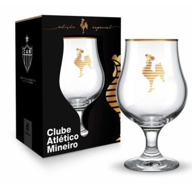 Imagem de Taça Dublin 400 ML Para Cerveja e Vinho Serie Ouro Oficial dos Clubes 