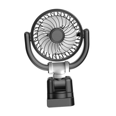 Imagem de Ｂｅｓｇａ Ventilador de ar de resfriamento por portátil ventilador USB para carros para acessórios de painel de carro Tamanho compacto 360 ° Rotação USB Truck