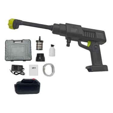 Imagem de Dualoai Máquina de limpeza portátil profissional de alta pressão do carro de alta pressão sem fio para janela para a janela de casa do piso de casa jardim