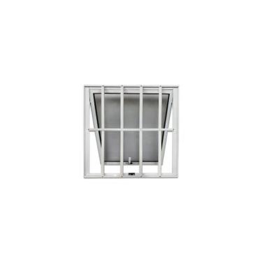 Imagem de Vitro Maxim Ar Com Grade Alumínio Branco 60x60 - LUMINEZIRI