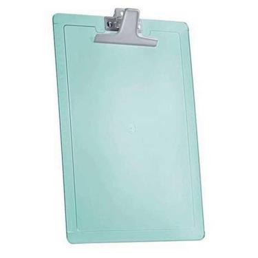 Imagem de Prancheta Acrimet Oficio A4 Plastica Transparente 133 Verde