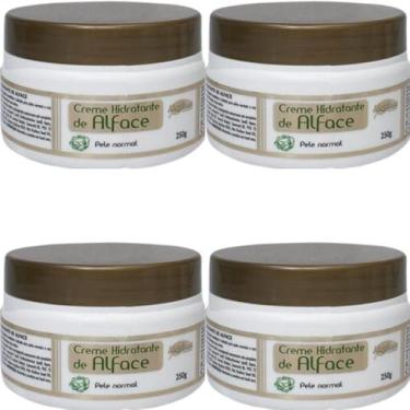Imagem de 4 Creme Hidratante Alquimia De Alface Pote 250g