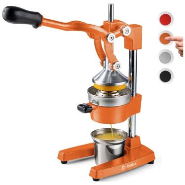 Imagem de Espremedor de Frutas Profissional Manual Eurolux em Aço Inoxidável, Laranja