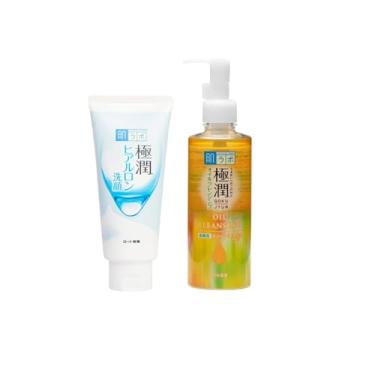 Imagem de Kit Sabonete Face Wash + Cleansing oil Hada labo Limpeza Profunda De Maquiagem