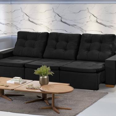 Imagem de Sofá Manaus Modular 6 Lugares 305cm MT Retrátil e Reclinável