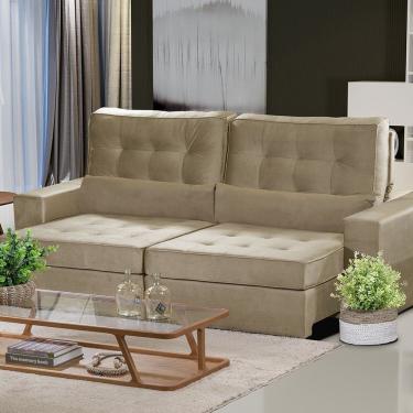 Imagem de Sofá Curitiba Modular 3 Lugares 230cm Retrátil Reclinável