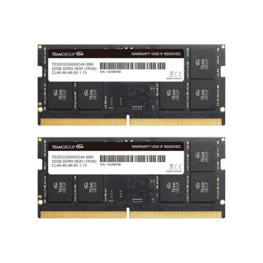 Imagem de Módulo de memória para laptop Ram teamgroup Elite DDR5 64GB (2x32GB)