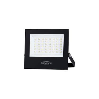 Imagem de Refletor Blumenau Led Play 50w Preto Bivolt 6500k Luz Branca