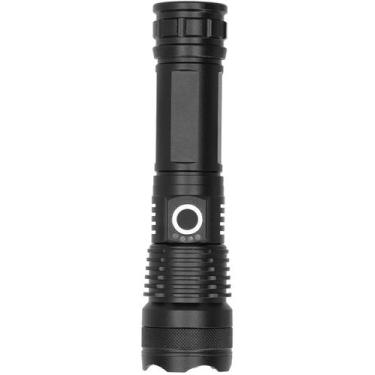 Imagem de Lanterna táticas, bateria indicam na lanterna LED para luz de emergênc