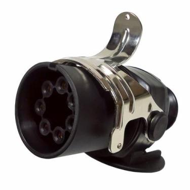 Imagem de Tomada de Engate Móvel com 7 Polos - Nylon Preto - DNI 8389