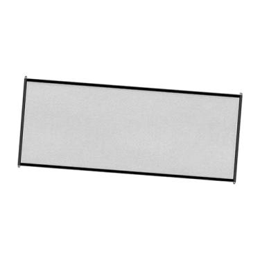 Imagem de Baoblaze Portão de malha Portão de cachorro retrátil para quarto instalação fácil em qualquer lugar para escadas e portas Barreira de cerca portátil Black, L
