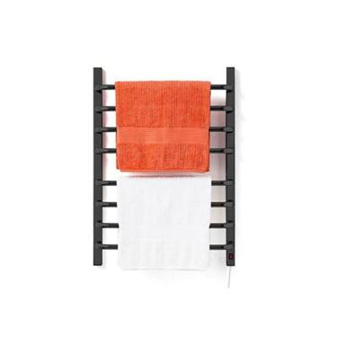 Imagem de Toalheiro Térmico Grande Preto 110V - Fio Lado Direito