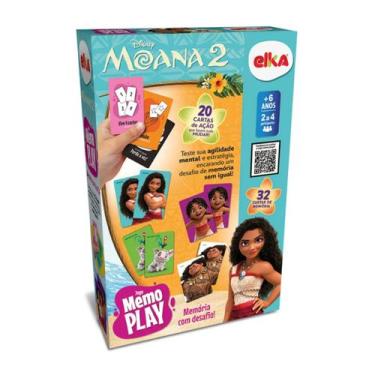 Imagem de Jogo de Memória Moana Disney Memo Play Moana 2