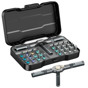 Imagem de Conjunto de chaves de fenda com catraca ORIA 24 em 1 com brocas magnéticas