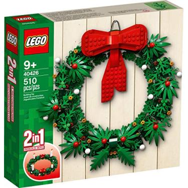 Imagem de LEGO Iconic Christmas 2-in-1 Wreath with Big Red Bow and Advent 40426