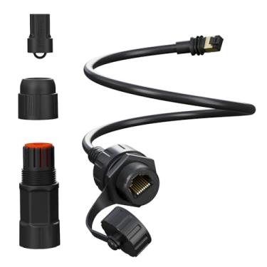 Imagem de Klutchtech Adaptador Ethernet Starlink Gen 3/Mini, para cabo Starlink SPX para adaptador RJ45 para padrão V3/Mini Dish e roteador preto (1 peça)