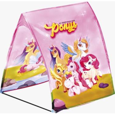 Imagem de Tenda Infantil Divertida Styll Baby Desenho Colorido, Ponys